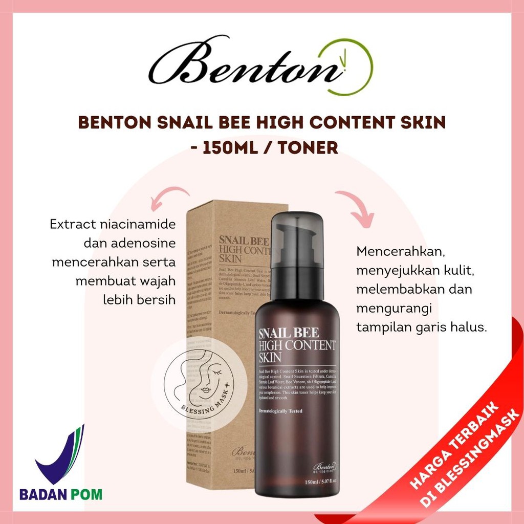 benton snail bee toner