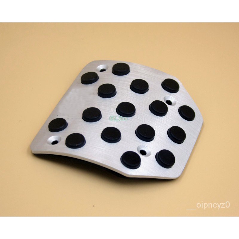 High quality Non-slip Aluminum Foot Rest Fuel Brake AT Pedals Pads For ...