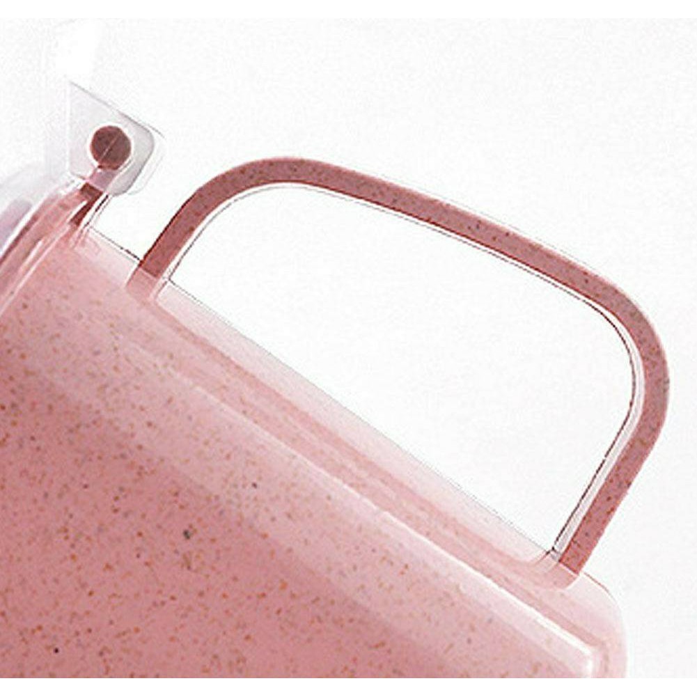 ที่ใส่เครื่องปรุง 3,4 ช่อง ฟางข้าวสาลี เป็นมิตรต่อธรรมชาติ แถมฟรี ช้อนตัก #Z-0003 - รูปที่ 7