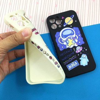 เคส Samsung เคสพิมพ์ข้าง เคสนิ่มอย่างดี เคส TPU ด้านในซัพกำมะหยี่ เคสกันเลนส์กล้อง เคสกันกล้อง เคสการ์ตูน