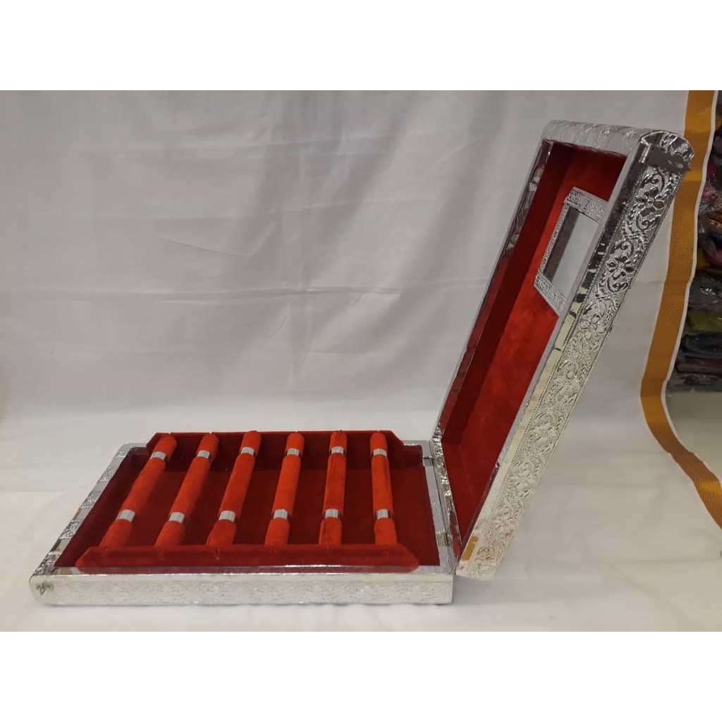 BANGLE BOX ROD 6 SILVER จากอินเดีย