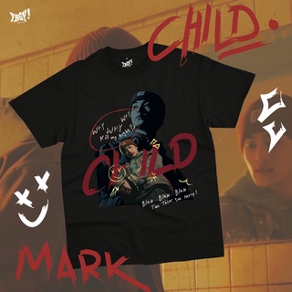 &lt;พร้อมส่ง Desc | Mark Lee -Child tee เสื้อฮู้ด คอกลม