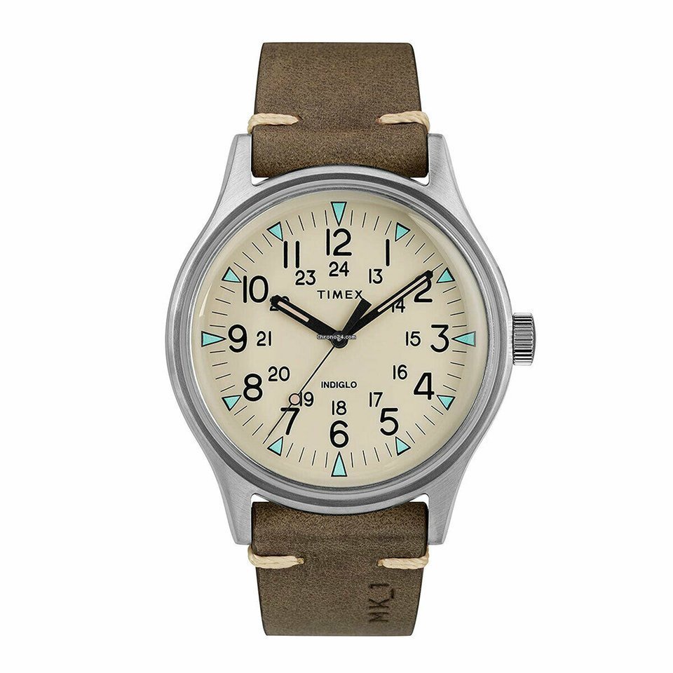 Timex TW2R96800 MK1 SST นาฬิกาข้อมือผู้ชาย สีน้ำตาล