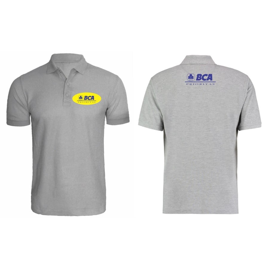 Bca discisiony เสื้อโปโล / เสื้อเชิ้ตคอปกธนาคาร bca discisiony