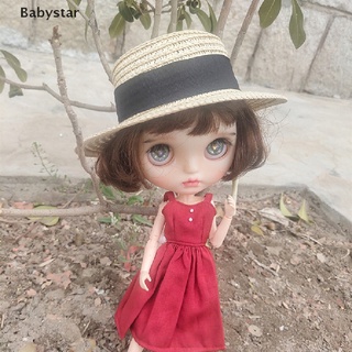 ((Babystar)) หมวกฟางกันแดดน่ารัก สําหรับตกแต่ง