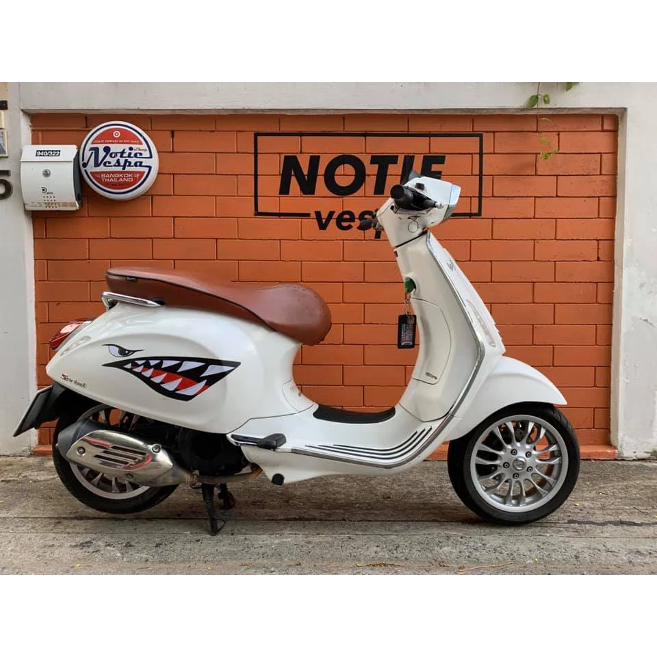 สติ๊กเกอร์ปลาฉลาม New Vespa เกรด 3M thumbnail 9