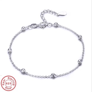 สร้อยข้อเท้าเงินแท้ 925  SA02