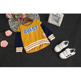 เสื้อแขนยาวแฟชั่นเด็ก QUEST