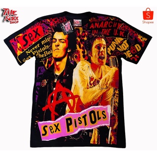 เสื้อวง Sex Pisttols OVP สกรีนดิสชาร์ด D-203 เสื้อลายเต็มตัว ไม่ร้อน รีบทับได้