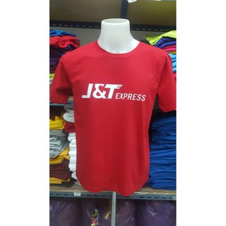 #เสื้อยืดJ&amp;T Express #J&amp;Tสีเเดง #J&amp;Texpressเสื้อ #เสื้ิอพนักงานJ&amp;Texpress