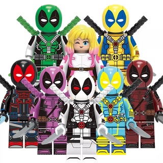 ฟิกเกอร์ Super Hero Deadpool Gwen ขนาดเล็ก X0302