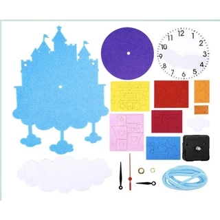 MTK นาฬิกาDIY นาฬิกาดูเวลา ฝึกสมอง ของตกแต่งบ้านDIY พร้อมส่ง