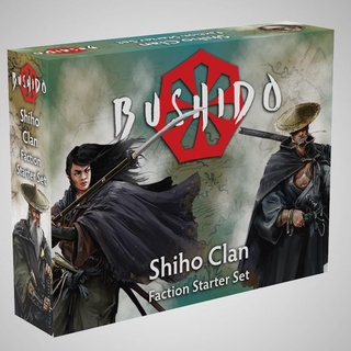 BUSHIDO Shiho Clan - Faction Starter Set - Risen Sun Japan Jwar cards deck ninja miniatures models