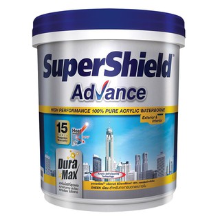 สีน้ำทาภายนอก TOA SUPERSHIELD ADVANCE BASE A เนียน 1 แกลลอน