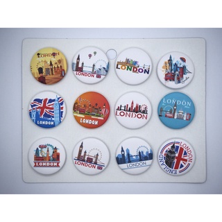 เข็มกลัด 3.2cm/4.4cm England อังกฤษ  UK ยูเค ประเทศ Country