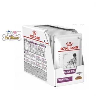 (12ซอง) ROYAL CANIN Early Renal สุนัขอาหารเปียกสำหรับสุนัขโต