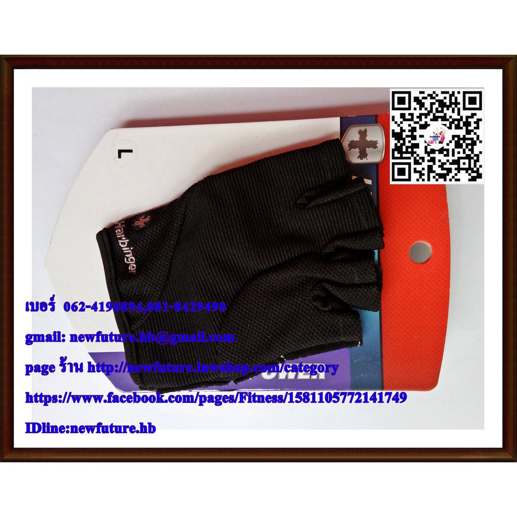 G-090ถุงมือยกเวท HARBINGER Lifting Glove ถุงมือ Fitness Harbinger U S A WOMEN ถุงมือฟิตเนส fitness ถ