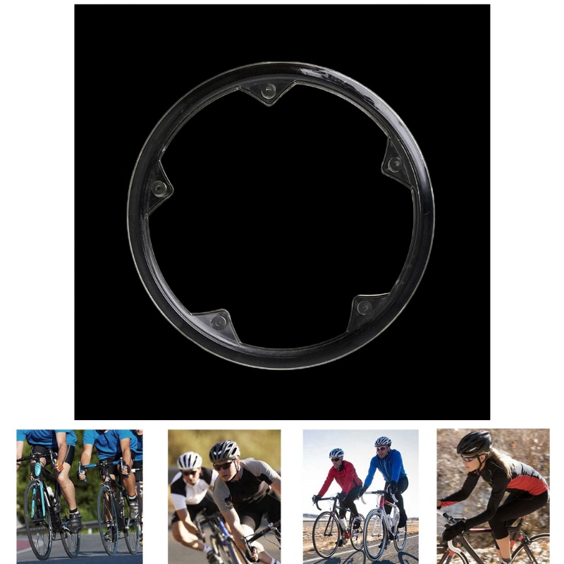 SUN Crankset Cap พลาสติกโซ่ฝาครอบล้อ 5 หลุมป้องกันสําหรับ MTB - รูปที่ 2
