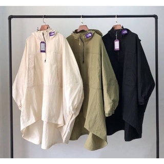 เสื้อ The North Face Purple Label Color Ripstop Mountain Poncho