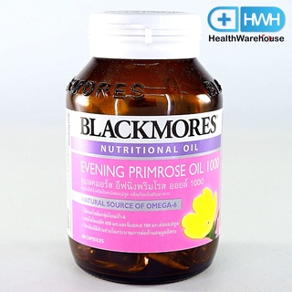 Blackmores Evening Primrose Oil 1000 60 แคปซูล แบลคมอร์ส อีฟนิ่งพริมโรส ออยล์ 1000 60 แคปซูล