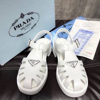 รองเท้าผู้หญิง รองเท้าแบรนด์เนม New Arrivals  Prada Sandals SS22 งานออริ งานดีสุด