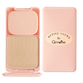 แป้งแอคทีฟยัง คอมแพค ฟาวเดชั่น กิฟฟารีน แป้งผสมรองพื้น Active Young compact Foundation Powder giffarine