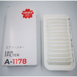 กรองอากาศ AIR FILTER TOYOTA SOLUNA VIOS 1.5 2003-2007 SAKURA