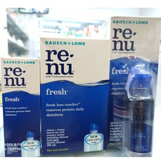 Renu fresh น้ำยาล้างคอนเทคเลนส์