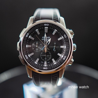 Casio Black Dial Daytona สายเรซิ่น ของแท้ รับประกันศูนย์