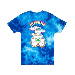 SLUM LTD - RIPNDIP Imagine Tee Blue Lightning Wash