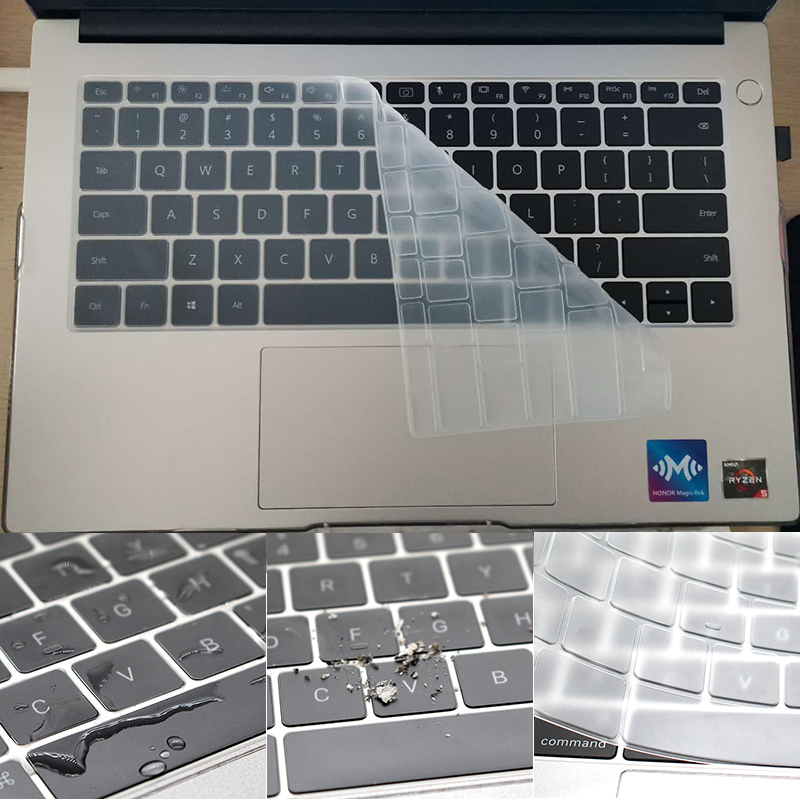 Keyboard protector for Huawei MateBook 13 14 D 14 15 D14 D15 X Pro 13.9 inch MagicBook 14 15 ตัวป้องกันแป้นพิมพ์ซิลิโคน