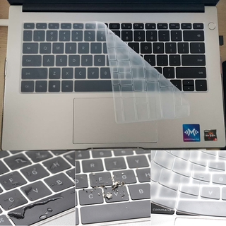 Keyboard protector for Huawei MateBook 13 14 D 14 15 D14 D15 X Pro 13.9 inch MagicBook 14 15 ตัวป้องกันแป้นพิมพ์ซิลิโคน