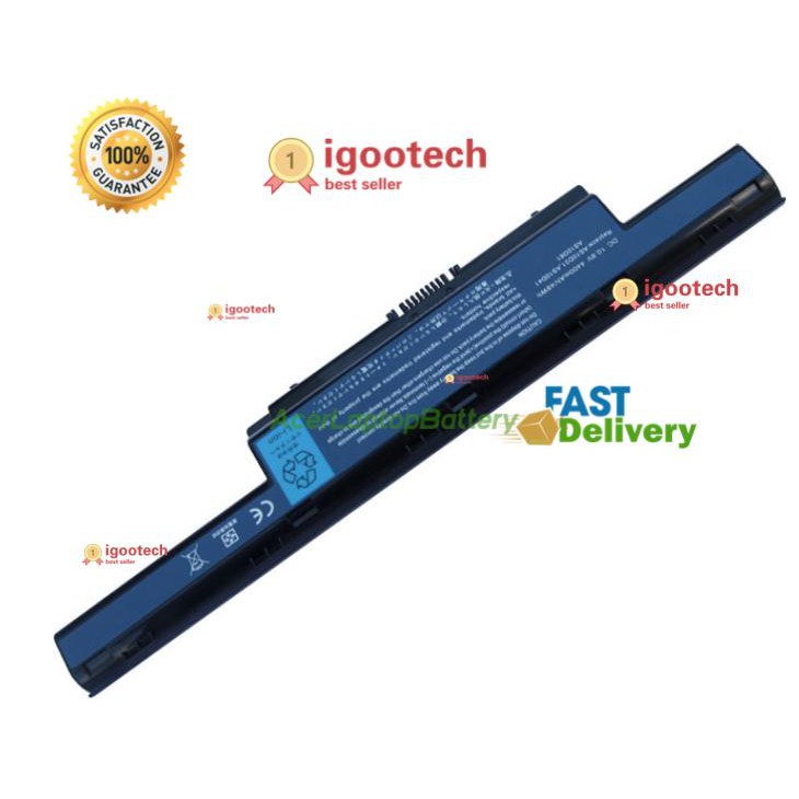 igootech Acer แบตเตอรี่ Aspire 4741 4750 Battery Notebook แบตเตอรี่โน๊ตบุ๊ค (Aspire 4333, 4551, 4625, 4733