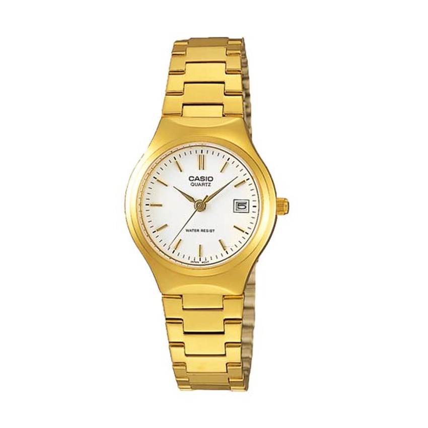 Casio Lady นาฬิกาข้อมือ รุ่น LTP-1170N-7A (Gold)