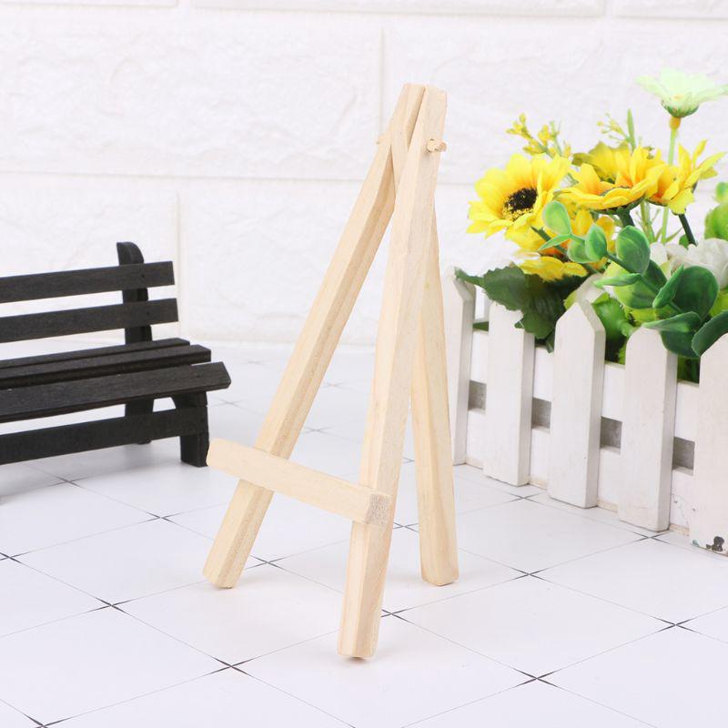 love*Mini Easel Frame Tripod Display Meeting Wedding Table Stand Display Holder Painting Craft