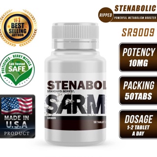 Sarms Combo Stenabolic SR-9009 10mg 50 tabs