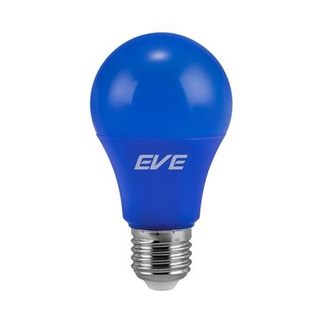 [พร้อมส่ง] HomeDoDee หลอด LED EVE A60 15000Hr 6 วัตต์ สีน้ำเงิน E27 หลอดไฟ LED