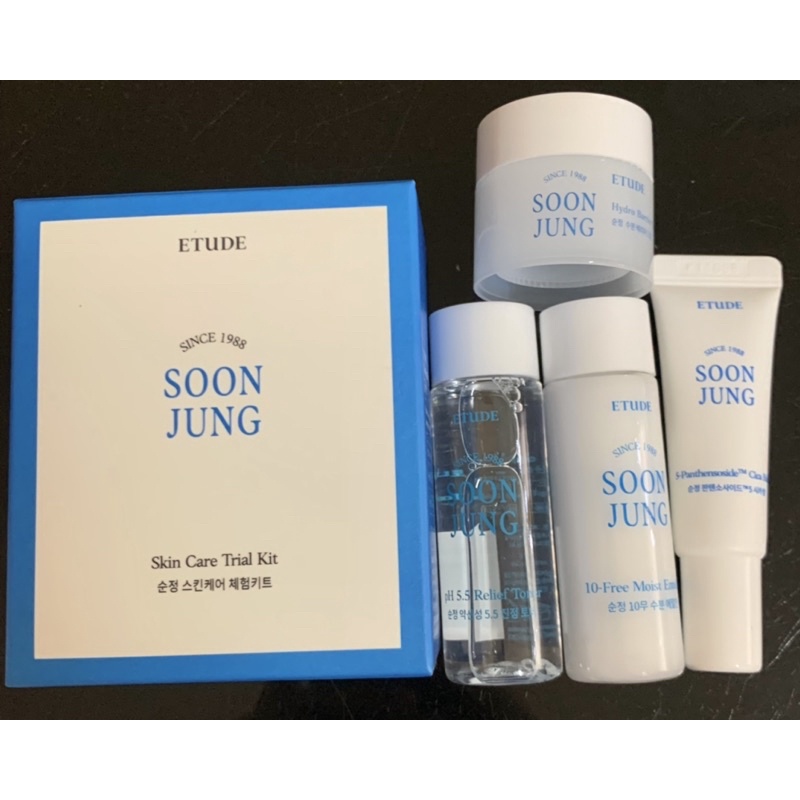 Etude Soon Jung Skin Care Trial Kit ของแท้ 🔖ฉลากไทย [EXP:2025]
