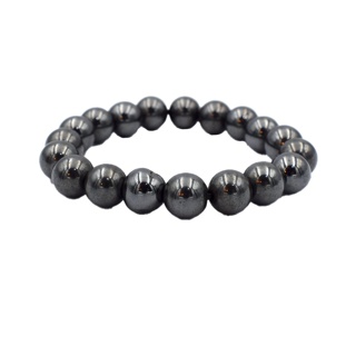 HEMATITE เฮมาไทต์ ขนาด 10 มม. สร้อยข้อมือหินแท้ by siamonlineshop