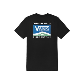 เสื้อยืดคอกลมVans เสื้อยืดลําลองแฟชั่นใหม่สําหรับผู้ชายผู้หญิงแขนสั้นเหมาะกับการเล่นกีฬา