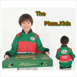 ชุดอาชีพเด็ก พนักงานส่งพิซซ่า  the pizza เจ็คเก็ตใส่ได้ทั้งชาย หญิง (Ao)