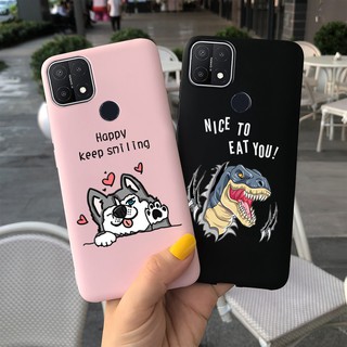 เคสโทรศัพท์มือถือลายการ์ตูนไดโนเสาร์น่ารักสําหรับ Oppo A15 A15S 2020 Oppo A 15 A 15S Cph2185 Cph2179