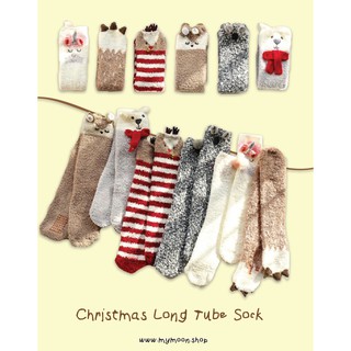 ถุงเท้ายาวคริสต์มาส Christmas Long Tube Sock