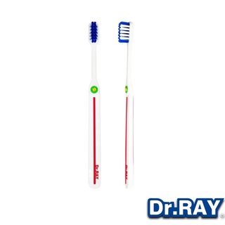 ซื้อ 1 แถม 1 Dr.RAY แปรงสีฟันรุ่น Beating D6/2 ขนนุ่มปานกลาง