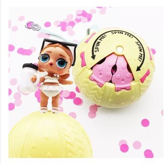 ตุ๊กตา ตุ๊กตาบาร์บ▧lol Surprise Doll Demolition Ball ll Egg คฤหาสน์แปลกประหลาดไข่ยูนิคอร์นเปลือกหอยขนาดใหญ่ลูกบอลละลายน