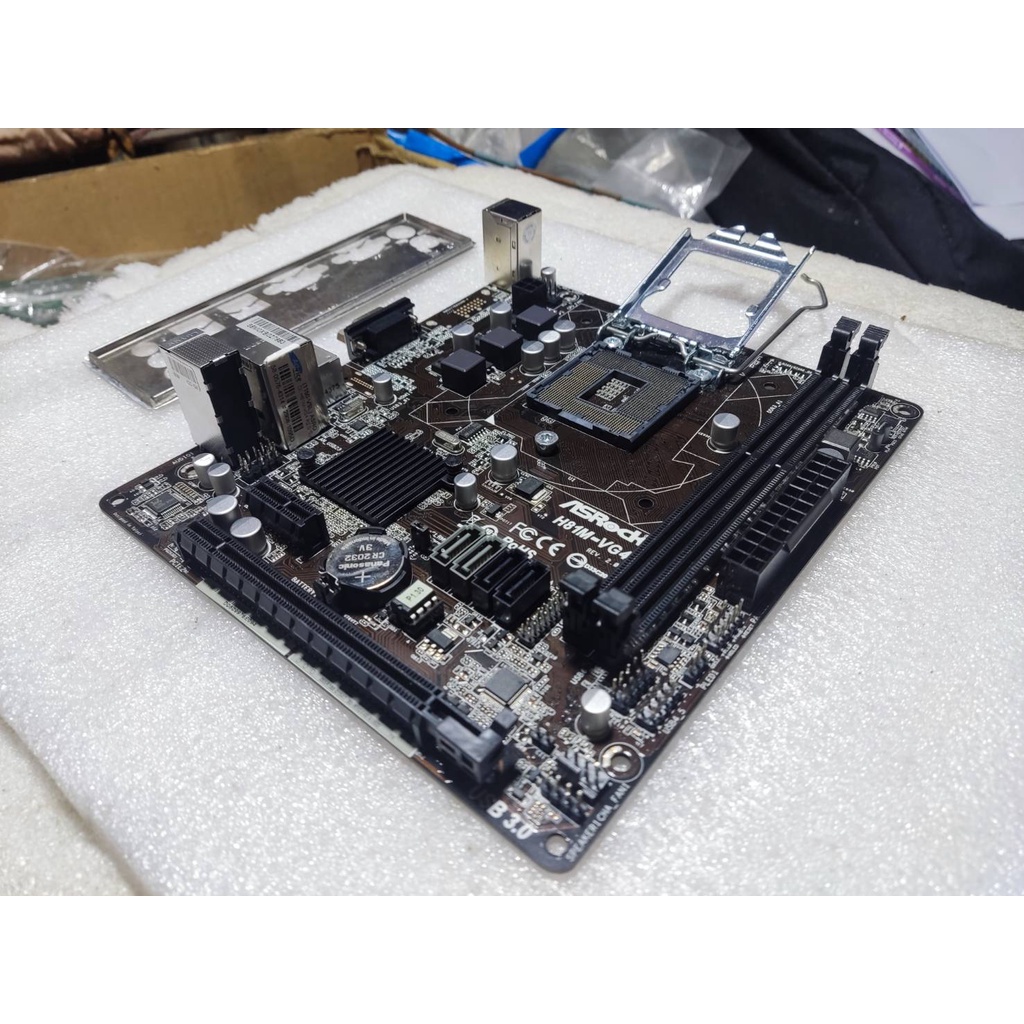 MAINBOARD เมนบอร์ด 1150  asrock h81m-vg4 r2