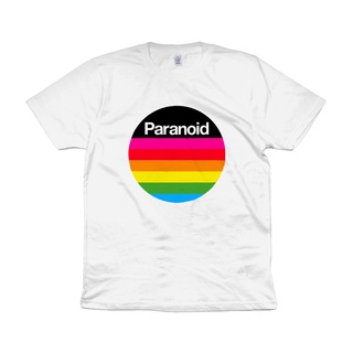 [100% Cotton] เสื้อยืดผ้าฝ้าย พิมพ์ลาย Paranoid ปี 1990 คุณภาพสูง สําหรับเต้นรํา