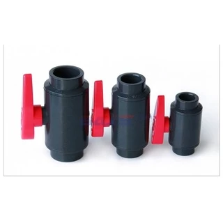 บอลวาล์ว UPVC ยี่ห้อ SANKING ขนาด 4หุน 6หุน 1นิ้ว สวมท่อ PVC ไทย