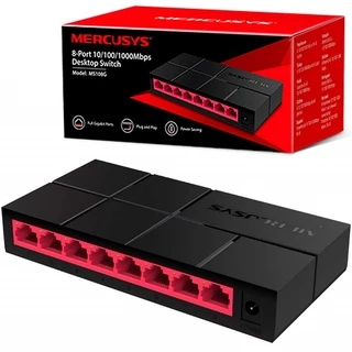 สวิตซ์ฮับ MERCUSYS (MS108G / MS105G) Gigabit Switching Hub 8 Port 10/100/1000 Mbps ประกัน 1 ปี