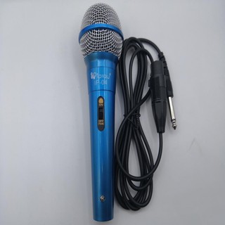 ไมค์โครโฟน พร้อมสาย PROFESSIONAL DYNAMIC MICROPHONE IPLAY รุ่น IP-04 สายยาว2 เมตร มีสวิทปิด เปิดในตัว ให้เสียงสมจริง